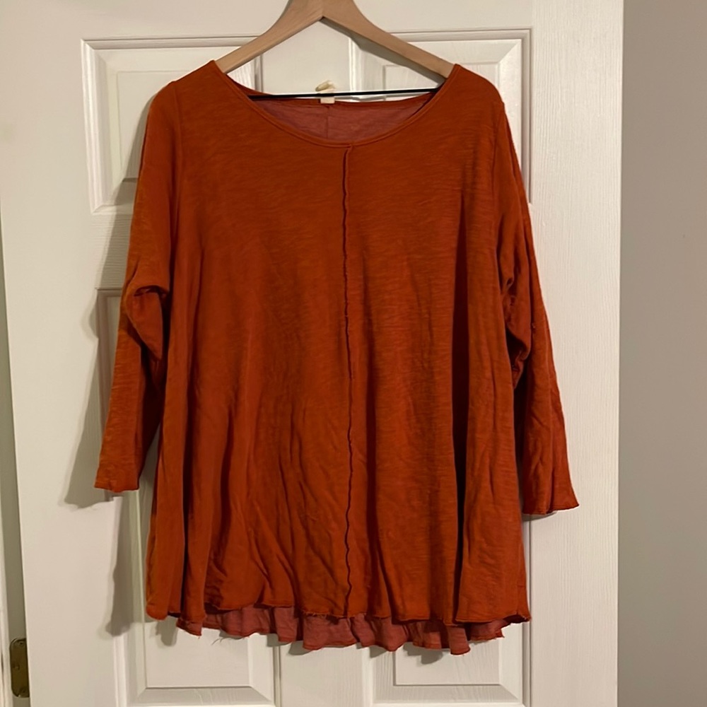 Just in time for fall very soft tunic size large